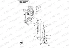 Strut Assembly-Trail Boss (4911991199024A) | Strut Assembly-Trail Boss (4911991199024A)