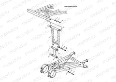 STRUT STABILIZER | STRUT STABILIZER, REAR - A06CL50AA (4999201649920164C01)