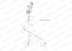 SUSPENSION | SUSPENSION, A-ARM and STRUT MOUNTING - A08BA32AA (49ATVSUSPFRT08TB)