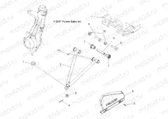 SUSPENSION | SUSPENSION, A-ARM and STRUT MOUNTING - A13DH50AX/AZ (49ATVAARM08SPX25)
