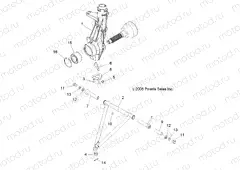 SUSPENSION | SUSPENSION, A-ARM and STRUT MOUNTING - A13EA32FA (49ATVSUSPFRT10TBLZR)
