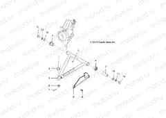 SUSPENSION | SUSPENSION, A-ARM and STRUT MOUNTING - A15DAH32EJ (49ATVAARM15325HD)