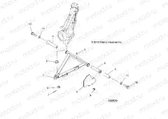 SUSPENSION | SUSPENSION, A-ARM and STRUT MOUNTING - A17DAA57A5 (100529)