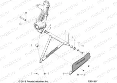 SUSPENSION | SUSPENSION, A-ARM and STRUT MOUNTING - A18S6S57C1/CL