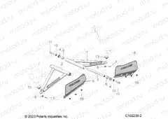 SUSPENSION | SUSPENSION, A-ARM and STRUT MOUNTING - A23SDE57P4 (C102239-2)