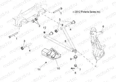 SUSPENSION | SUSPENSION, A-ARM and STRUT MOUNTING - R15RMA32AA/AJ (49RGRAARM13500)
