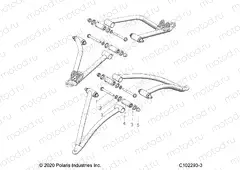 SUSPENSION | SUSPENSION, A-ARM MOUNTING - A23SHE57AL/AS (C102293-3)