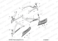 SUSPENSION | SUSPENSION, A-ARMS - A22SJE57AX/BX (C102305-1)