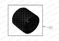 SUSPENSION | SUSPENSION, BUSHING - L12G2A/L12G4A/L12G6A/L12G2S/L12G2L/L12G2D (49GEMSUSP11BUSHING)