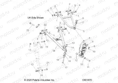 SUSPENSION | SUSPENSION, CONTROL ARMS and SPINDLE - S21TKV6RS/6RE ALL OPTIONS (C601613)