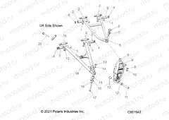 SUSPENSION | SUSPENSION, CONTROL ARMS and SPINDLE - S22TDL8RS/8RE ALL OPTIONS (C601942)