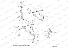 SUSPENSION | SUSPENSION, CONTROL ARMS, SPINDLE, AND SHOCK MNTG. - S20ELS8RS/8RE ALL OPTIONS (600025)