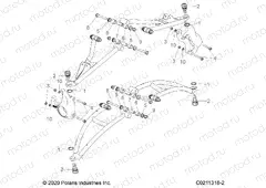 SUSPENSION | SUSPENSION, FRONT A-ARM MOUNTING - A20SXZ85AF/AP/CAF/CAP (C0211318-2)