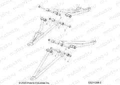 SUSPENSION | SUSPENSION, FRONT A-ARM MOUNTING - A21SXE85A9/AF/AP/CA9/CAF/CAP (C0211384-3)