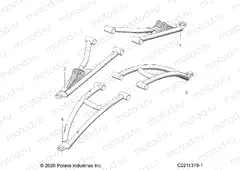 SUSPENSION | SUSPENSION, FRONT A-ARMS - A20SXD95A9 (C0211318-1)