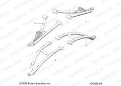 SUSPENSION | SUSPENSION, FRONT A-ARMS - A23SYE95PM (C102263-4)