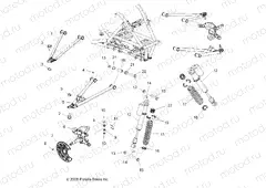 SUSPENSION | SUSPENSION, FRONT - A10GJ45AA (49ATVSUSPFRT09OUT450)