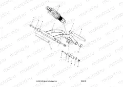 SUSPENSION | SUSPENSION, FRONT ARM ASM. AND SHOCK - J20RTAXXXA (600915)