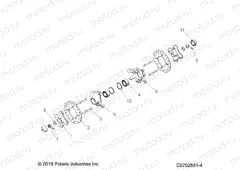 SUSPENSION | SUSPENSION, FRONT CARRIER AND HUB - Z20R4B92AC/BC/AR/BR/D92AC/BC/AR/BR (C0702881-4)