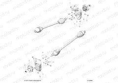 SUSPENSION | SUSPENSION, FRONT CARRIER AND HUB - Z22RME2KAG/BG/K2KAN/BN (C703056)