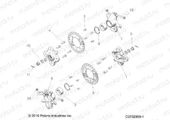 SUSPENSION | SUSPENSION, FRONT CARRIER - D20BBP99A4/B4/FP99A4 (C0702959-1)