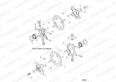 SUSPENSION | SUSPENSION, FRONT CARRIER - Z20ASA87B2/E87BH/BW (702253)