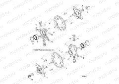 SUSPENSION | SUSPENSION, FRONT CARRIER - Z20ASE99AH/LH (701877)