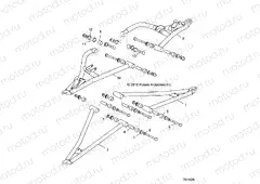 SUSPENSION | SUSPENSION, FRONT CONTROL ARMS - G20GAE99F2/EFS/BFM/BCM/SFS/SC2 (701526)
