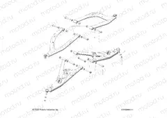 SUSPENSION | SUSPENSION, FRONT CONTROL ARMS MOUNTING - Z22RME2KAG/BG/K2KAN/BN (C0702881-2)