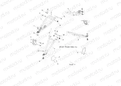SUSPENSION | SUSPENSION, FRONT CONTROL ARMS - R13JT9EFX (49RGRSUSPFRT12RZRXPI)