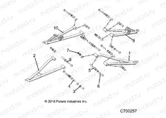 SUSPENSION | SUSPENSION, FRONT CONTROL ARMS - R21RRM99AG (C700257)