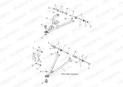 SUSPENSION | SUSPENSION, FRONT CONTROL ARMS - Z15VBE87FK/JK (49RGRSUSPFRT15RZR900)
