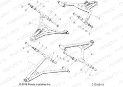 SUSPENSION | SUSPENSION, FRONT CONTROL ARMS - Z20A5K87BG (C701021-3)
