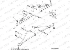 SUSPENSION | SUSPENSION, FRONT CONTROL ARMS - Z20RAB92AC/BC/AR/BR/D92AC/BC/AR/BR (C0702881-2)