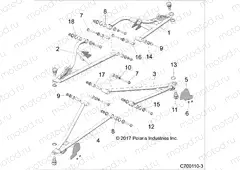 SUSPENSION | SUSPENSION, FRONT CONTROL ARMS - Z20S1E99AG/AK/BG/BK (C700110-3)