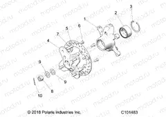 SUSPENSION | SUSPENSION, FRONT HUB and STEERING KNUCKLE- A20SGE95AK (C101483)
