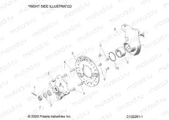 SUSPENSION | SUSPENSION, FRONT HUB, CARRIER, and BRAKE DISC - A23SHE57AL/AS (C102261-1)