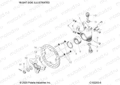 SUSPENSION | SUSPENSION, FRONT HUB, KNUCKLE and BRAKE DISC - A20SYE85A9/CAP (C102263-6)