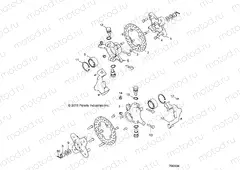 SUSPENSION | SUSPENSION, FRONT HUB - R16RGE99A7/AE/AV (700834)