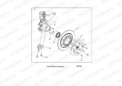 SUSPENSION | SUSPENSION, FRONT HUBSTRUTS - L22G2AEALA/DEALA/4AEALA/6AEALA (300112)