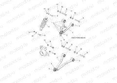 SUSPENSION | SUSPENSION, FRONT - L15G2 ALL OPTIONS (49GEMSUSP14FRONT)