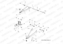 SUSPENSION | SUSPENSION, FRONT - R13UH88/UH9E ALL OPTIONS (49RGRSUSPFRT13900XP)