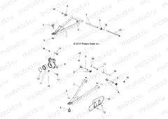 SUSPENSION | SUSPENSION, FRONT - R151DPD1AA/2D (49BRUTUSSUSP13)
