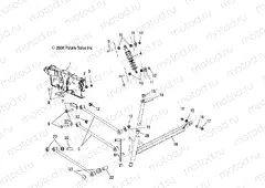 SUSPENSION | SUSPENSION, FRONT - S20WAA1ASA/AEA (49SNOWSUSPFRT09120)