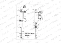 SUSPENSION | SUSPENSION, FRONT SHOCK (7043778) - R13XT87AA/9EAK (49RGRSHOCKFRT7043778)