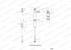 SUSPENSION | SUSPENSION, FRONT SHOCK - A18DCE87BB (100966)