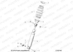 SUSPENSION | SUSPENSION, FRONT SHOCK - A20SHE57FP/S57CP/FP/CU (C102146)