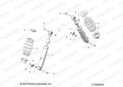 SUSPENSION | SUSPENSION, FRONT SHOCK - A23SHE57AL/AS (C102260-8)