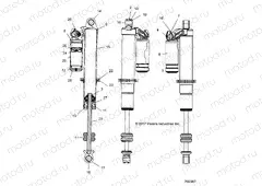 SUSPENSION | SUSPENSION, FRONT SHOCK INTERNALS - G20G4P99AX/LX (702007)