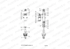 SUSPENSION | SUSPENSION, FRONT SHOCK INTERNALS - G20GMD99AP/AG/BP/BG (702710)